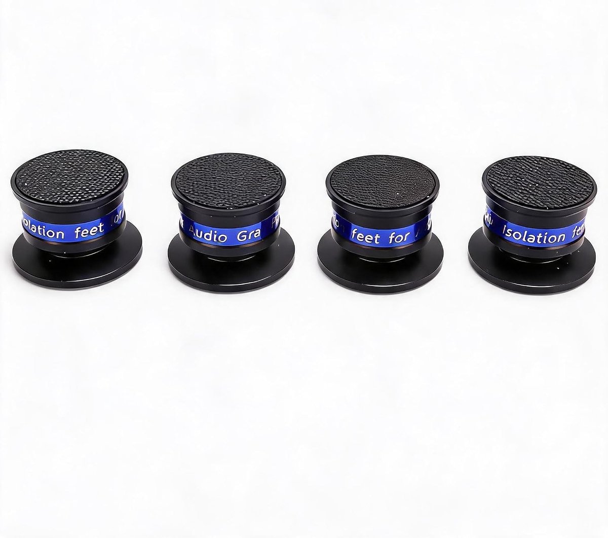 4 Sets Shockproof Speaker Spikes - 45mmx33mm Isolatievoeten voor Versterkers, Platenspelers en CD/DVD Spelers