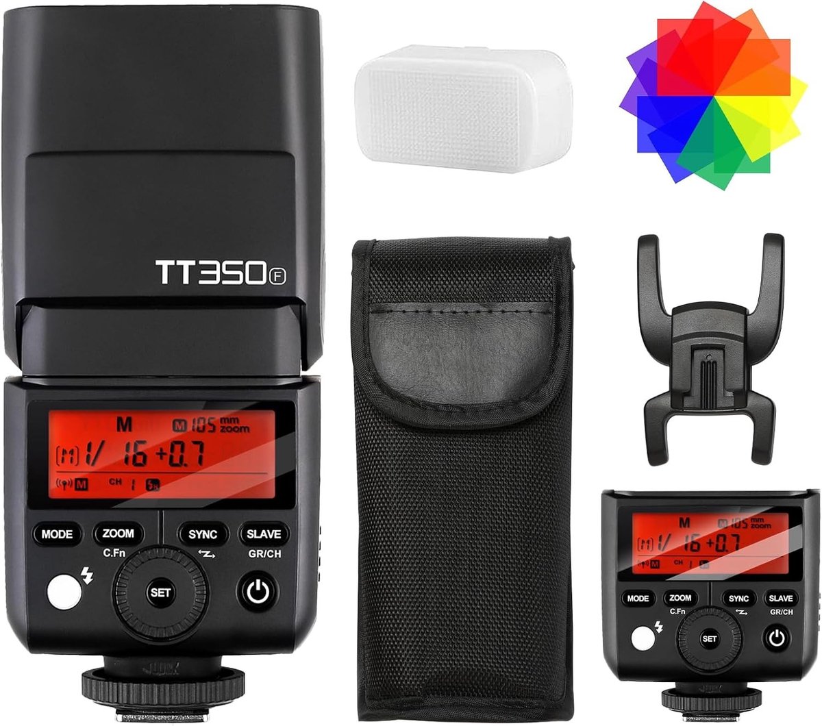 Compacte Camera Flitser met 2.4G Draadloze Technologie, TTL HSS en Snelle Oplaadtijd voor Fujifilm X-Series Camera's