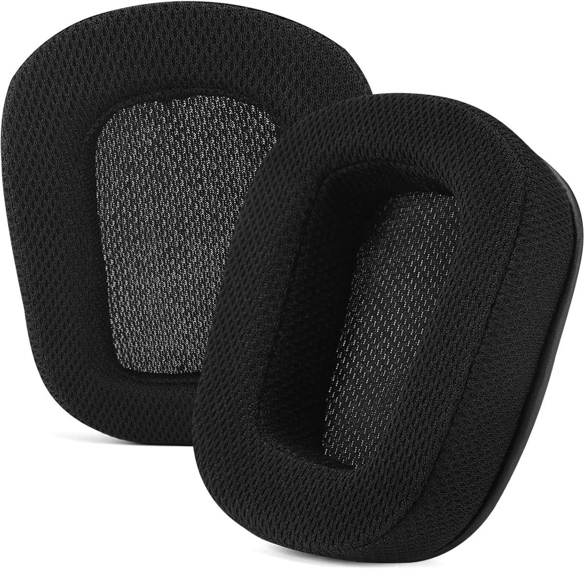 Vervangende oorkussens voor Logitech G933 en G633 gaming headset - Geheugenfoam, zwart PU leer, comfortabele pasvorm voor lange gamesessies