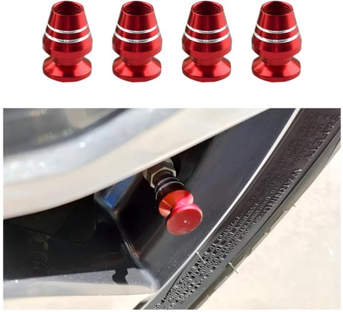 stuks aluminium ventieldoppen voor de auto, wijnglas, ventieldoppen, autofiets, bandenventielschacht ondersteund, stoffendoppen, universele binnenuitrusting voor auto's, decoratieve accessoires