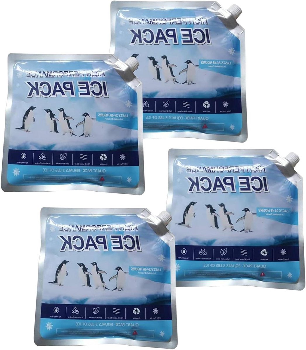 Koelpack Voor Koeltas - Koelelementen Herbruikbaar - Eten Koel Houden - Direct Bruikbare Koeling - 800 Ml - Wit