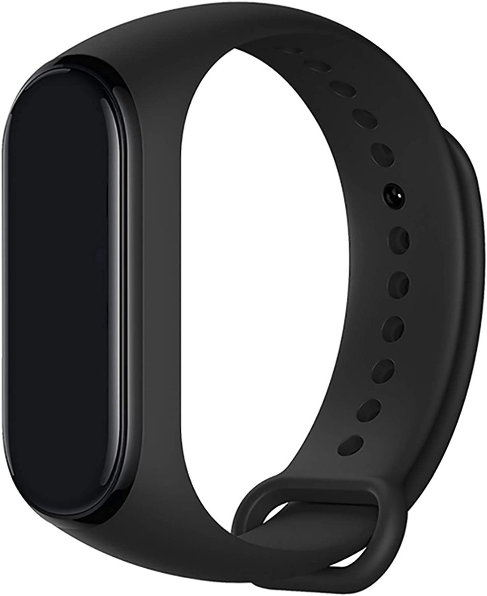 Xiaomi Mi Band 3/4 horlogeband siliconen zwart