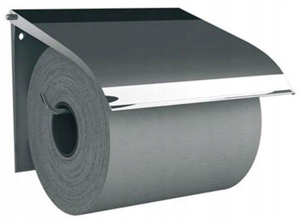Merkloos RVS Toiletrolhouder - Wandmontage