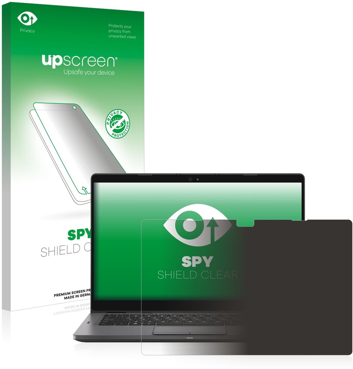 upscreen - privacy screenprotector voor Dell Latitude 5300 2-in-1 - Folie Beschermfolie Blauwlichtfilter