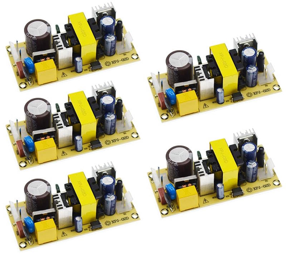 5pcs AC-DC 24V 1.5A 36W Switching Power Module, Bare Circuit 220V to 24V Board - ShopVlot