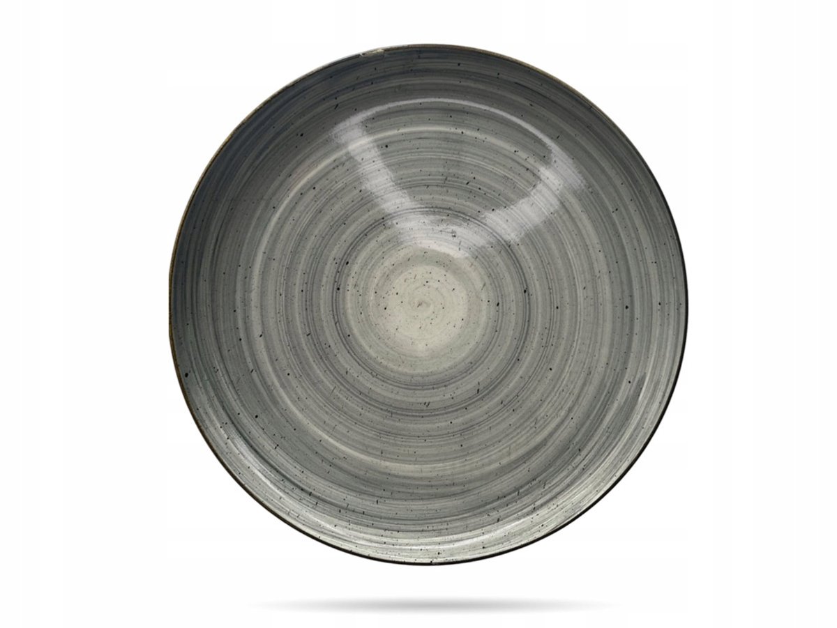 Kera Ceramika Still Rustic Plat Bord Grijs 24 cm