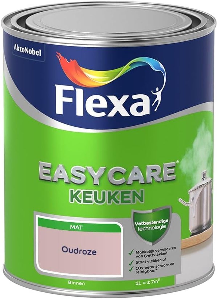 Muurverf - Mat - Keuken - Mengkleur - Verf voor een sfeervolle uitstraling - 1 liter - ShopVlot
