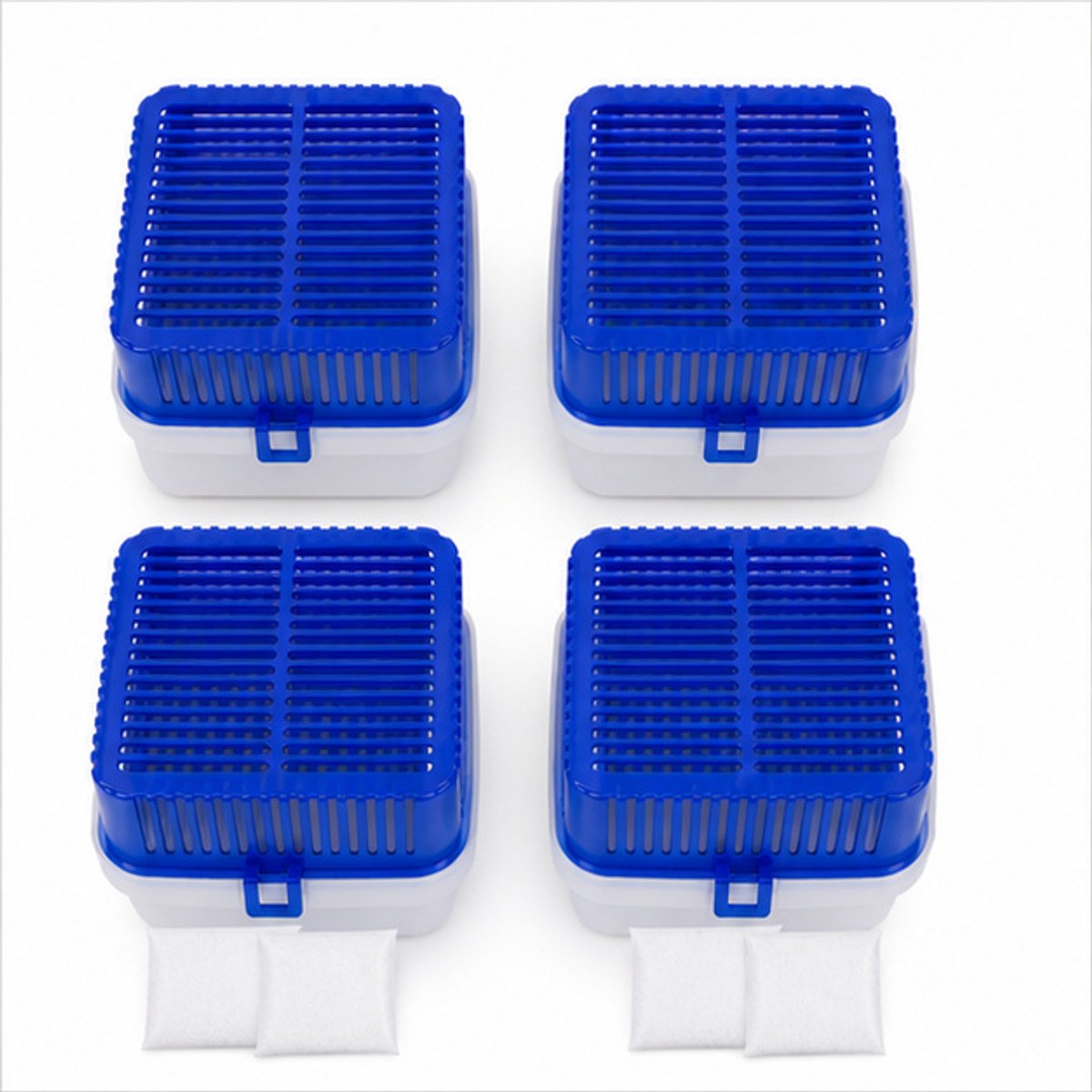 Vochtvanger XL 4 stuks - 1,8 liter - Inclusief 8 x 400 g
