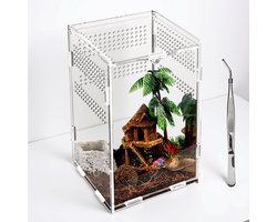 ZRNS® Mierenboerderij - Mierenhotel - Terrarium - Transparant
