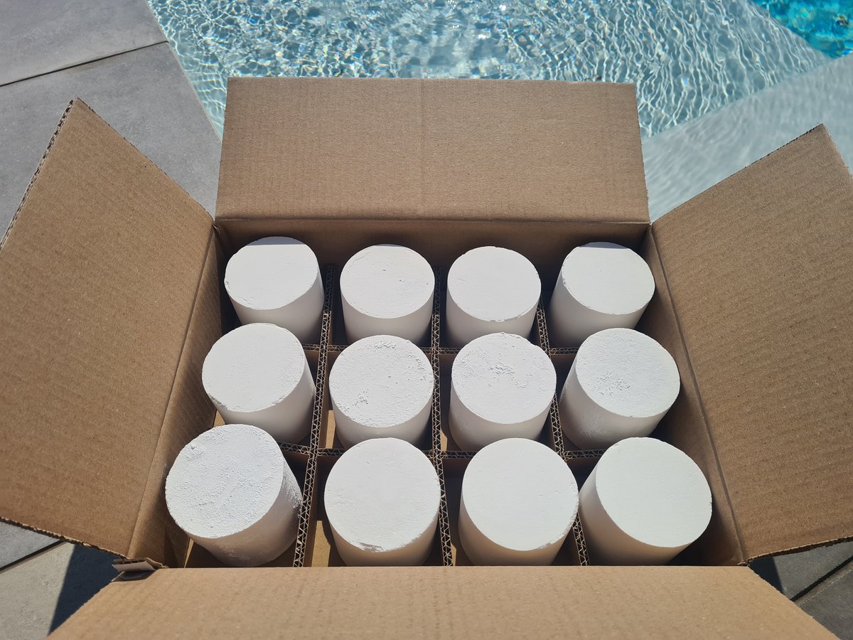 AlkaWaterTablet - tablet verhoging alkaliniteit water - 12 stuks - 500 gr/tablet