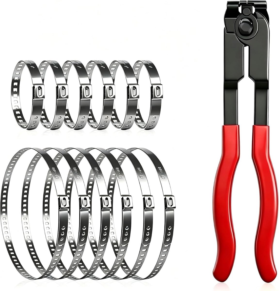 17 stuks CV asmanchetten, klemmen, set met klemtang - ShopVlot