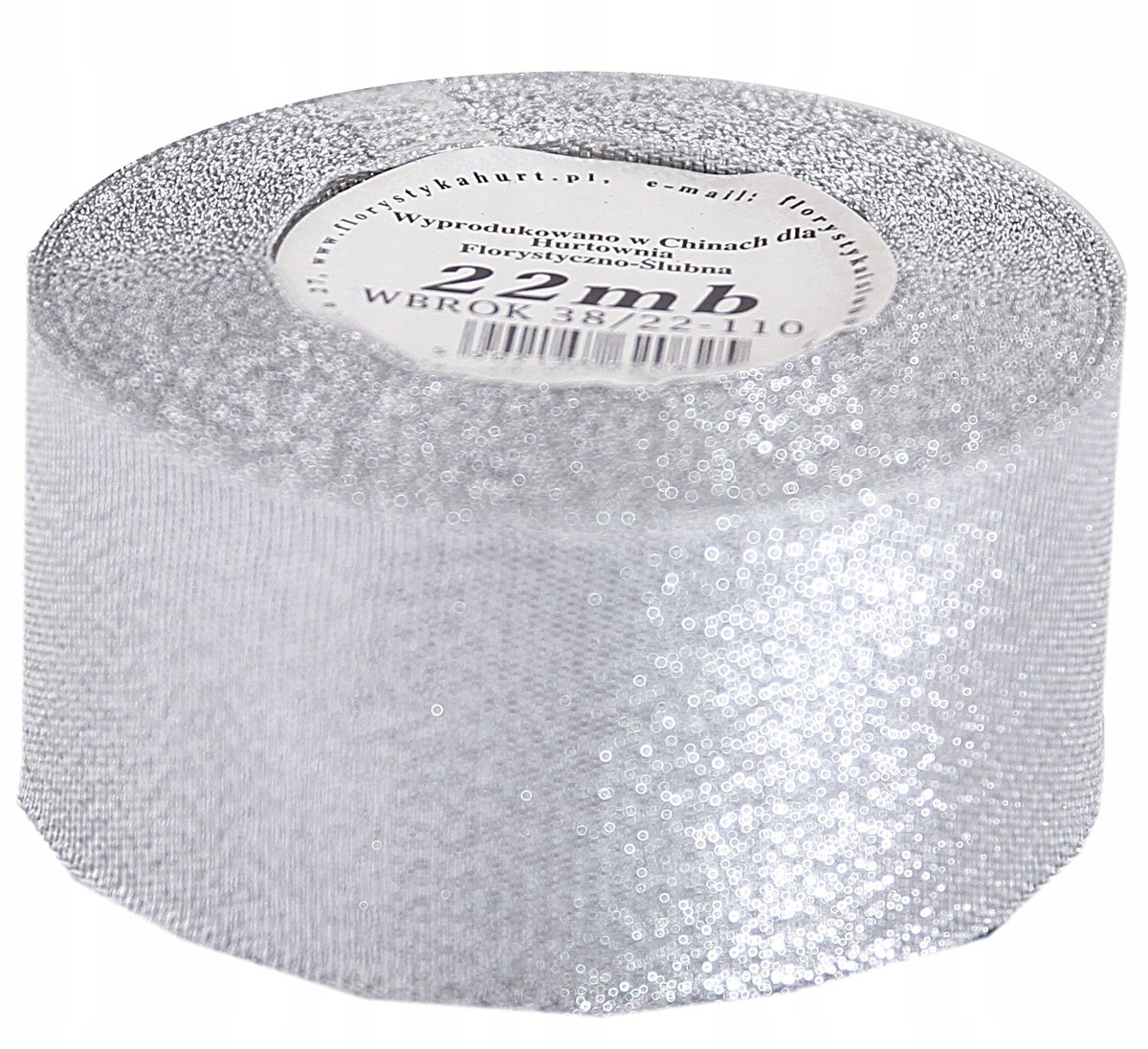 Glitterlint 38 mm/22 m - 9 kleuren