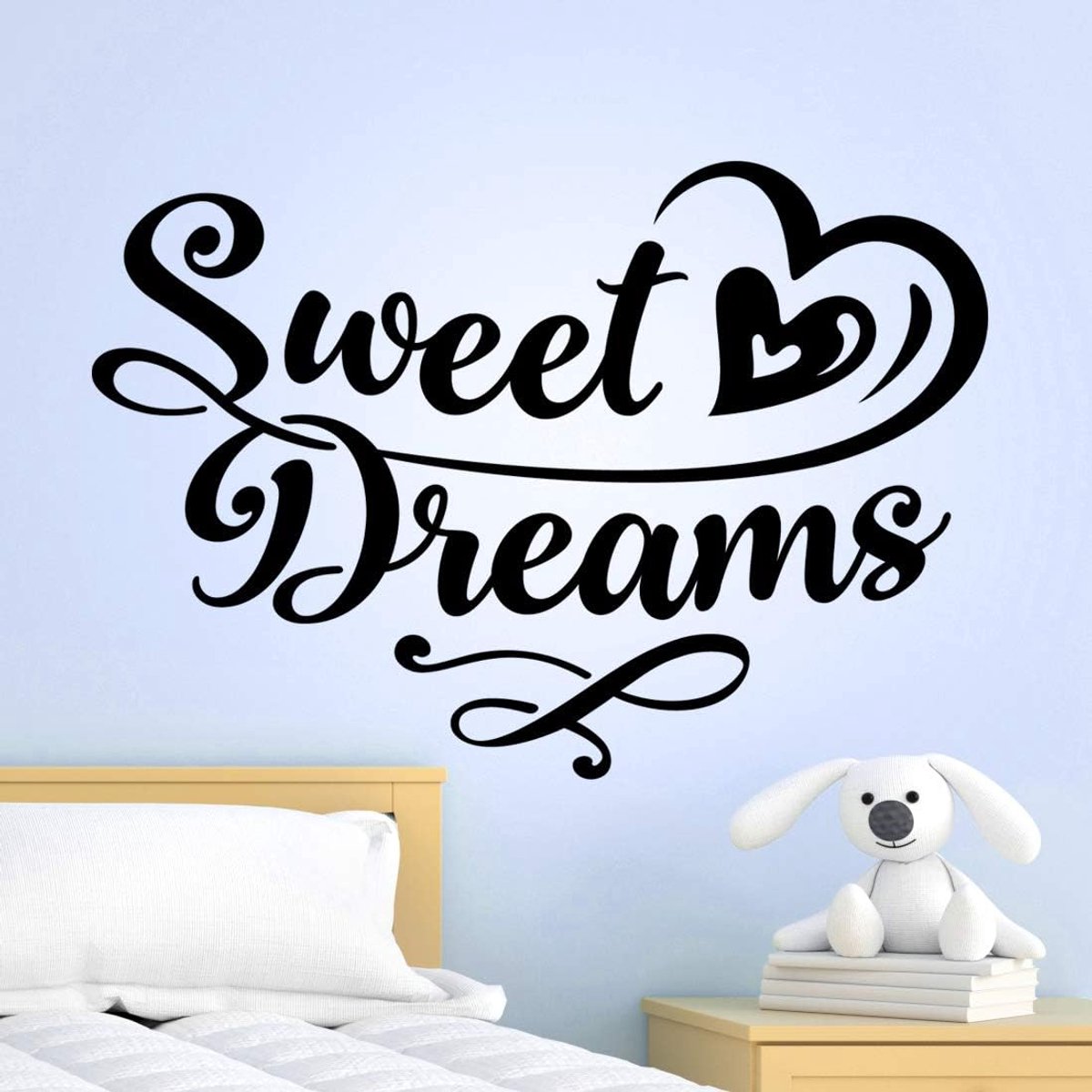 Sweet Dreams Bedroom Wall Sticker Art Stickers Quotes Vinyl Home Sticker Quote Room Kid Kitchen Decor Removable - ShopVlot