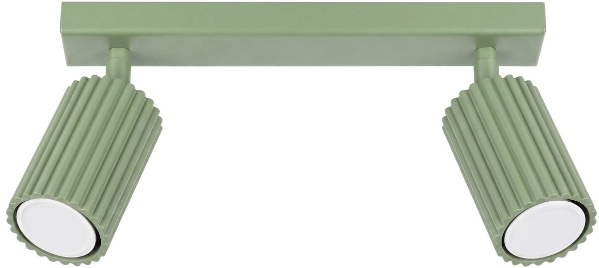 Sollux Lighting Plafondlamp Karbon - GU10 - salie - aluminium - 30x6.5x16.5cm