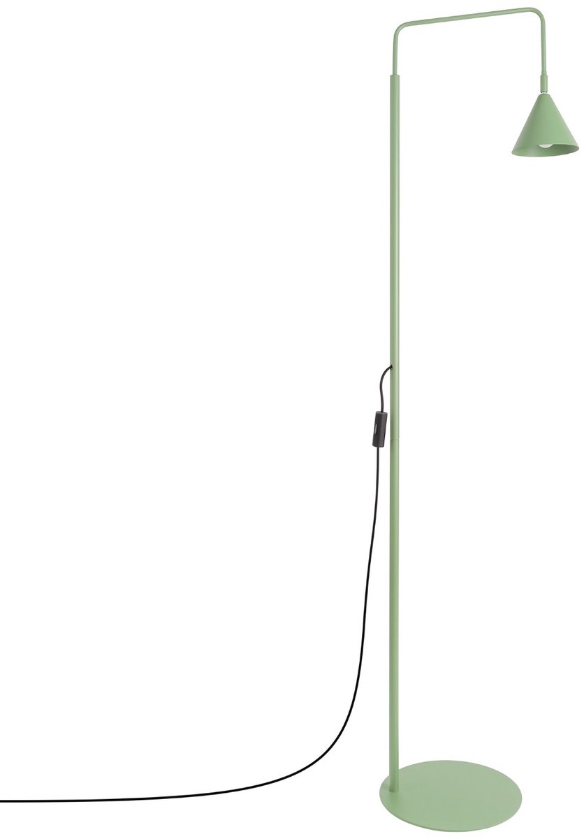 Sollux Lighting Staande lamp Nox - E14 - salie - staal - 30x30x165cm