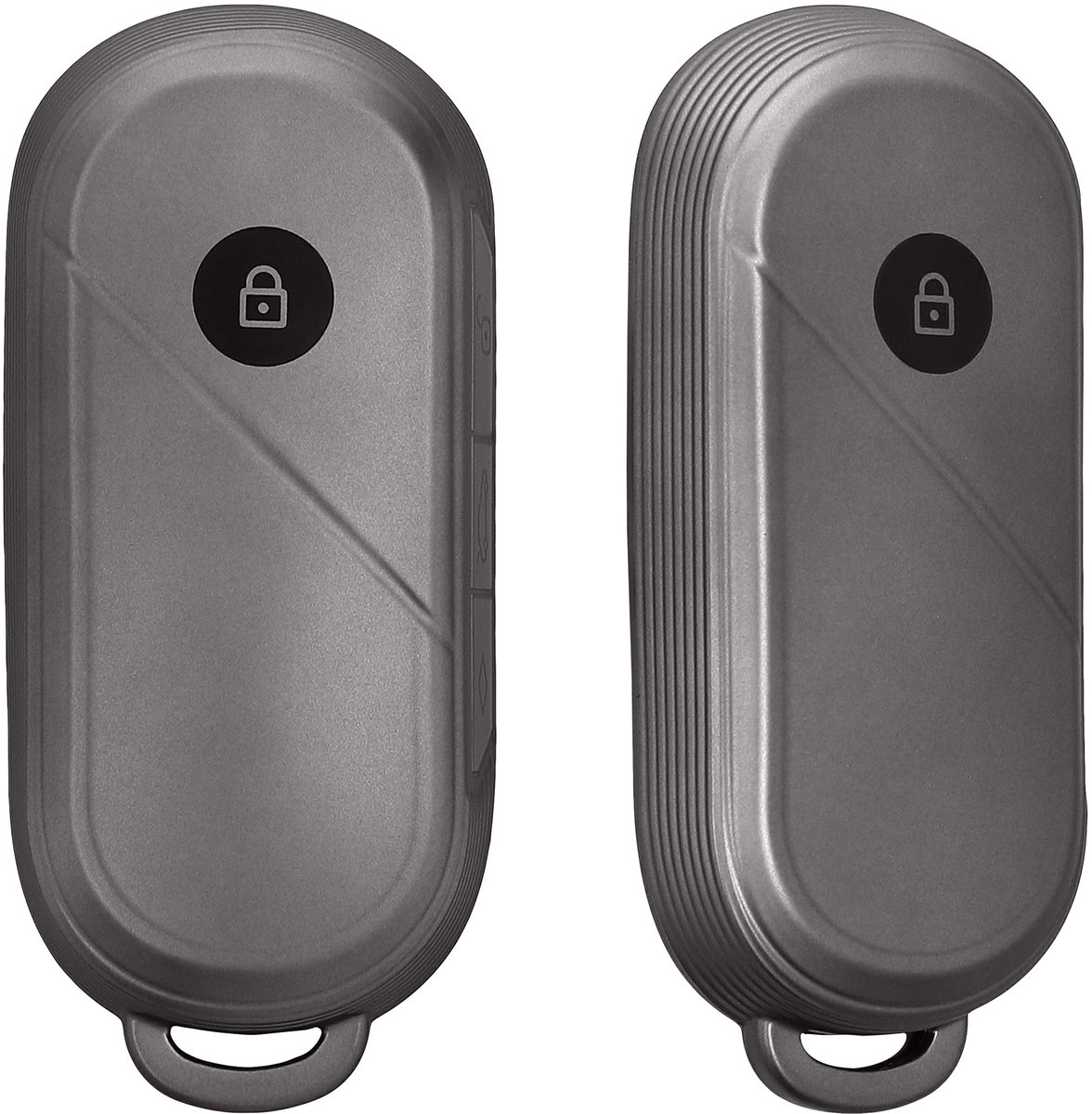 kwmobile autosleutel hoesje geschikt voor BMW Mini Cooper U25 J01 J05 F65 F66 2024-2026 hoes - TPU autosleutel behuizing - Beschermende auto sleutel case - Sleuteletui in mat zwart / zwart