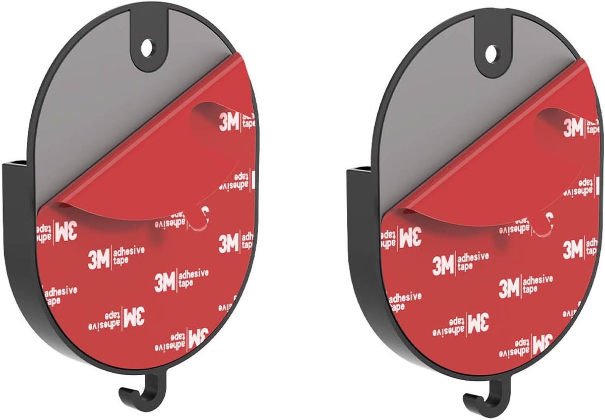 honecumi Ring camerahouder zonder boren, 2-pack zelfklevende camera muurbeugel compatibel met Ring Indoor Cam 1e/2e - ShopVlot