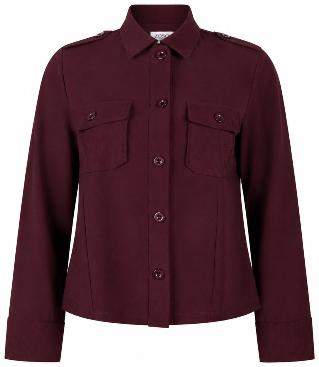 Zoso Vest Game 264 Bordeaux Dames Maat - XXL