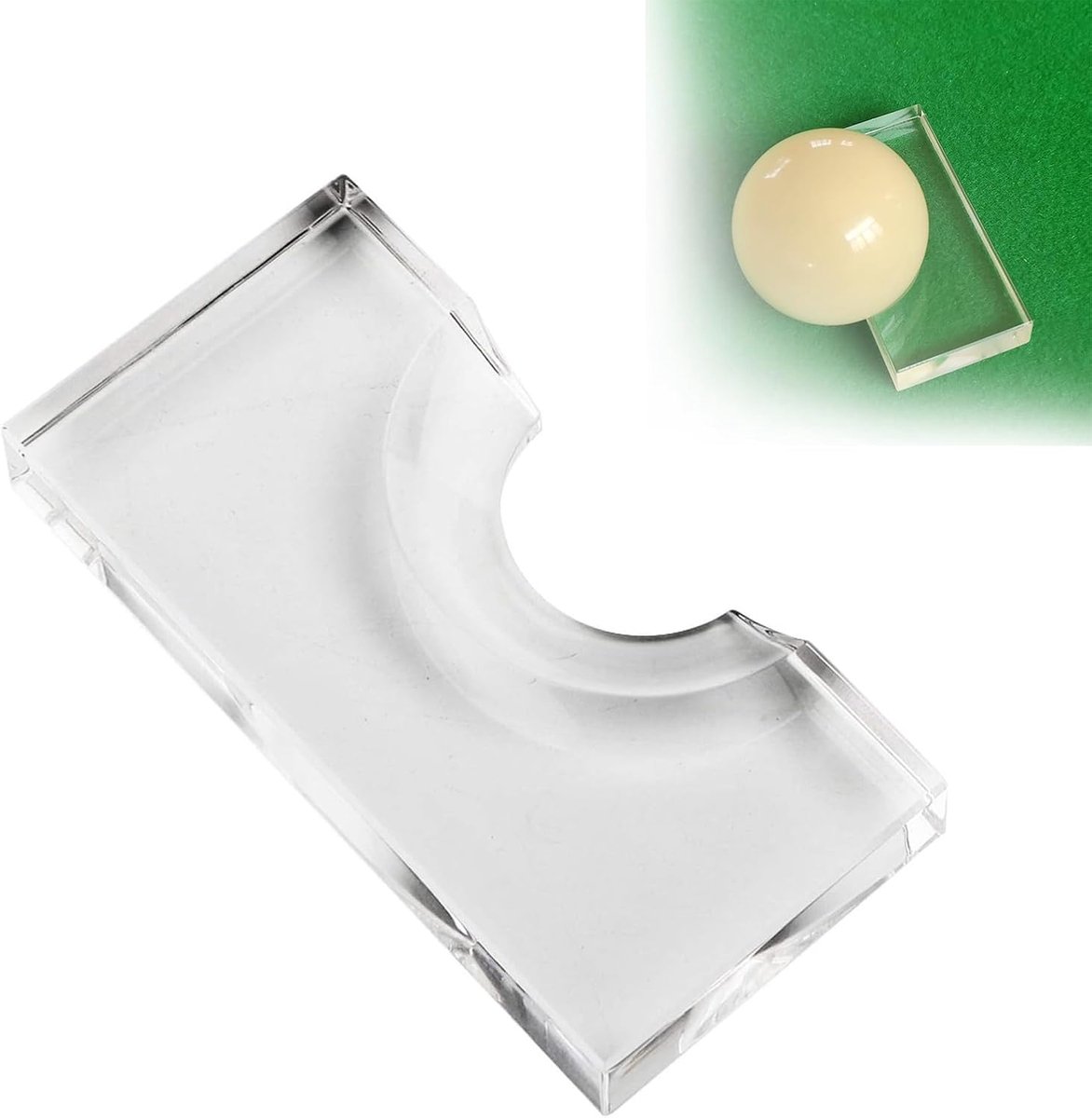 Billiard Balls Position Marker, Transparent Position Marker Billiard Locator for Snooker Ball Snooker Table Accessories - ShopVlot