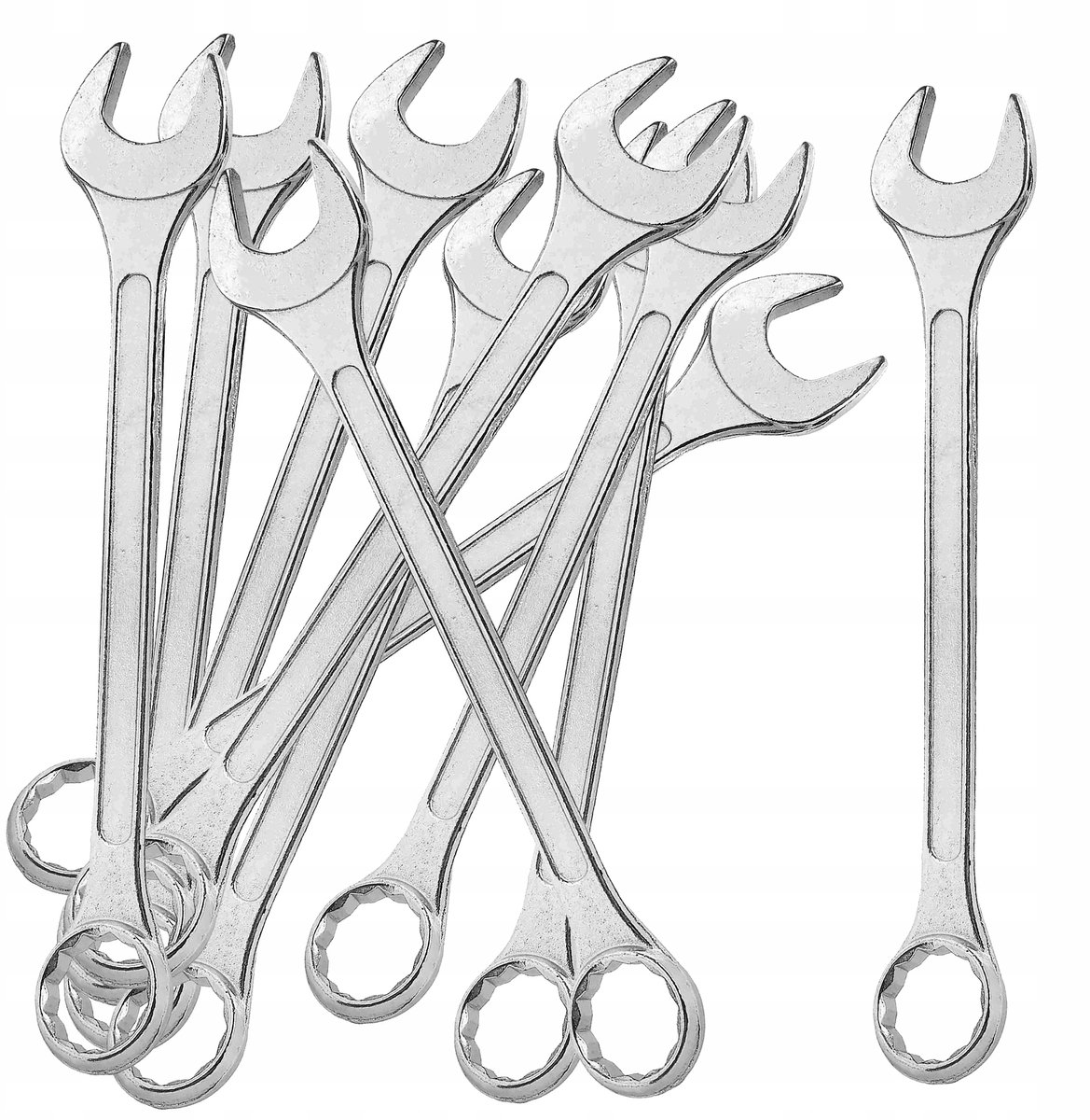 Ring-gaffelsleutel Set 16mm - 10 stuks voor werkplaats