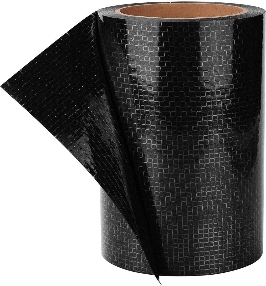 Afdichtband voor caravan, 153 mm x 15 m, zwarte reparatietape, zelfklevend, waterdicht en robuust, voor camper - ShopVlot