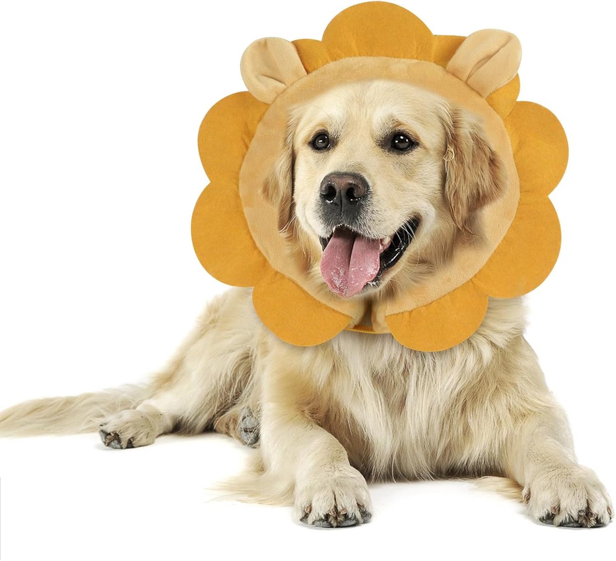 IEUUMLER Inflatable Recovery Collar, Protective Donut Collar, Adjustable Soft Collar for Dog and Cat After Surgery - ShopVlot