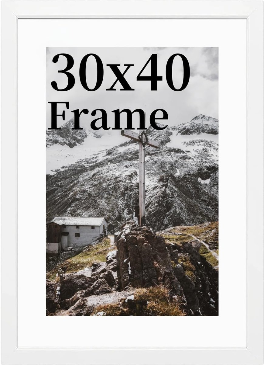 30 x 40 houten fotolijsten - fotolijst voor 30 x 40 cm (11,8 x 15,7 inch) print - ShopVlot