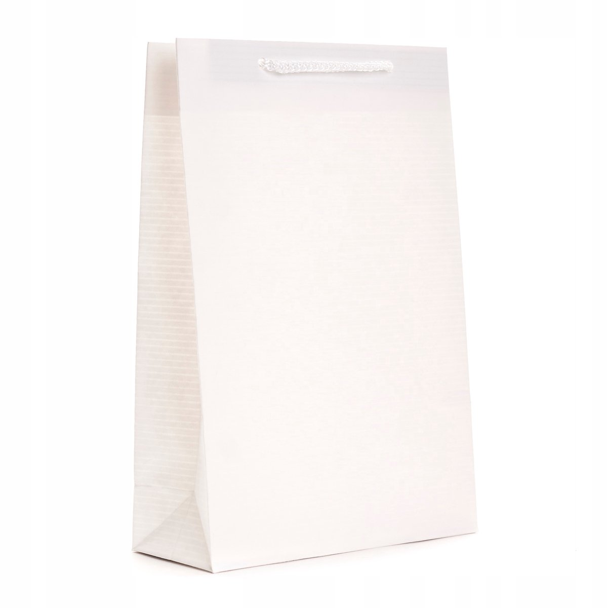 Papieren zakken 17x7x25cm Wit Prestige A5 - 25 stuks