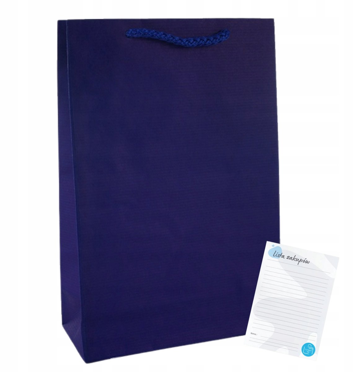 Blauwe papieren tasjes 17x7x25cm - 25 stuks, luxe uitstraling