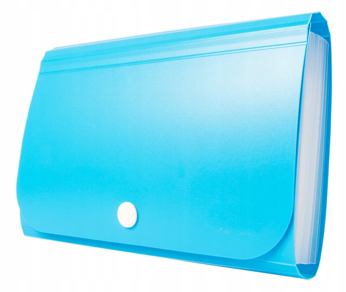 Mini Organizer met Drukknoopsluiting en 13 Vakken - Blauw