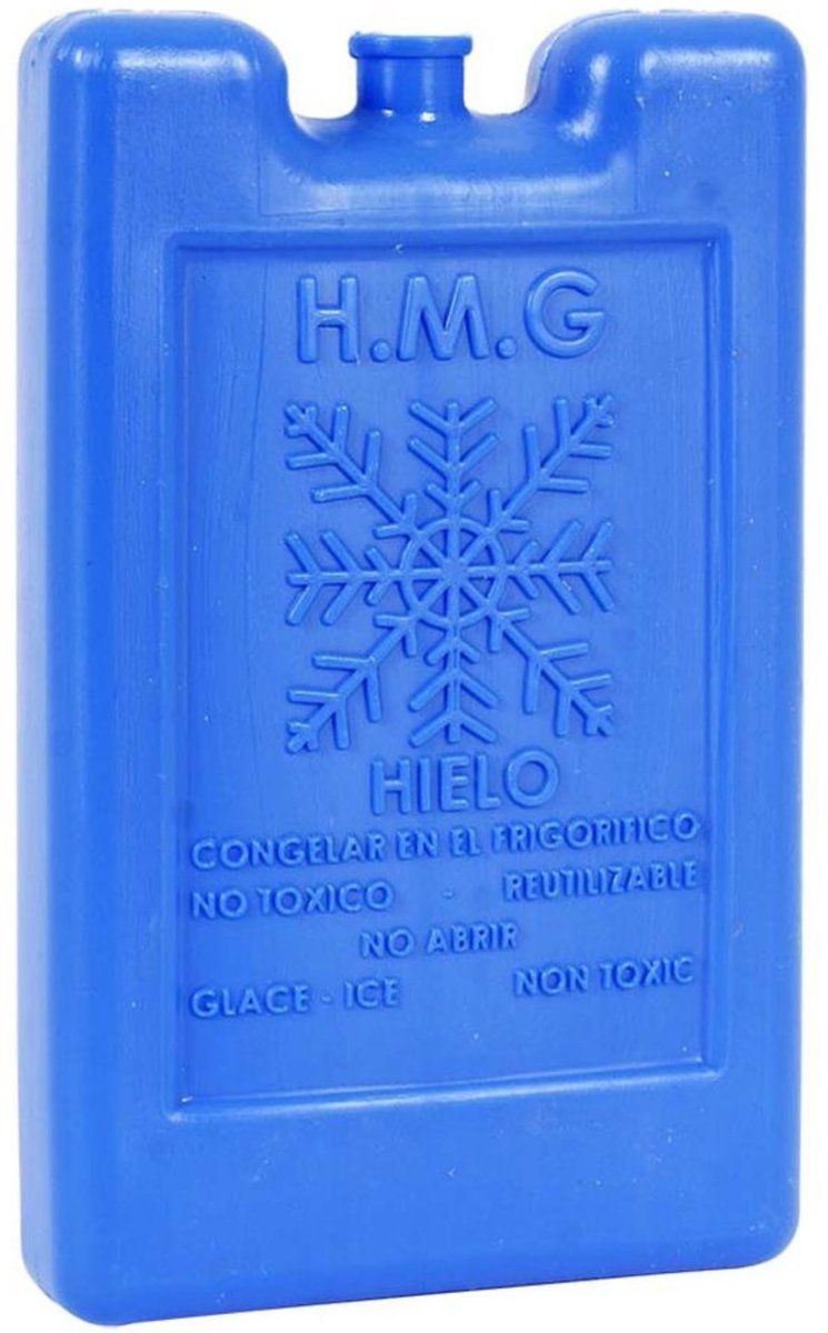 Herbruikbare koelelementen 500 ml - Koeltas, koelbox, blauw