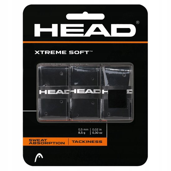 Head Xtreme Soft Tennis Grip Zwart