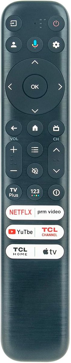 AULCMEET RC813-FMB1 Remote Control without Voice Kit, Compatible with Hisense 4K OLED Smart TV 75QM850G, 58QM850G - ShopVlot
