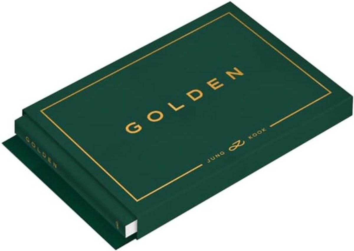 BTS Jungkook Golden 1st Solo Album Weverse Album - ShopVlot