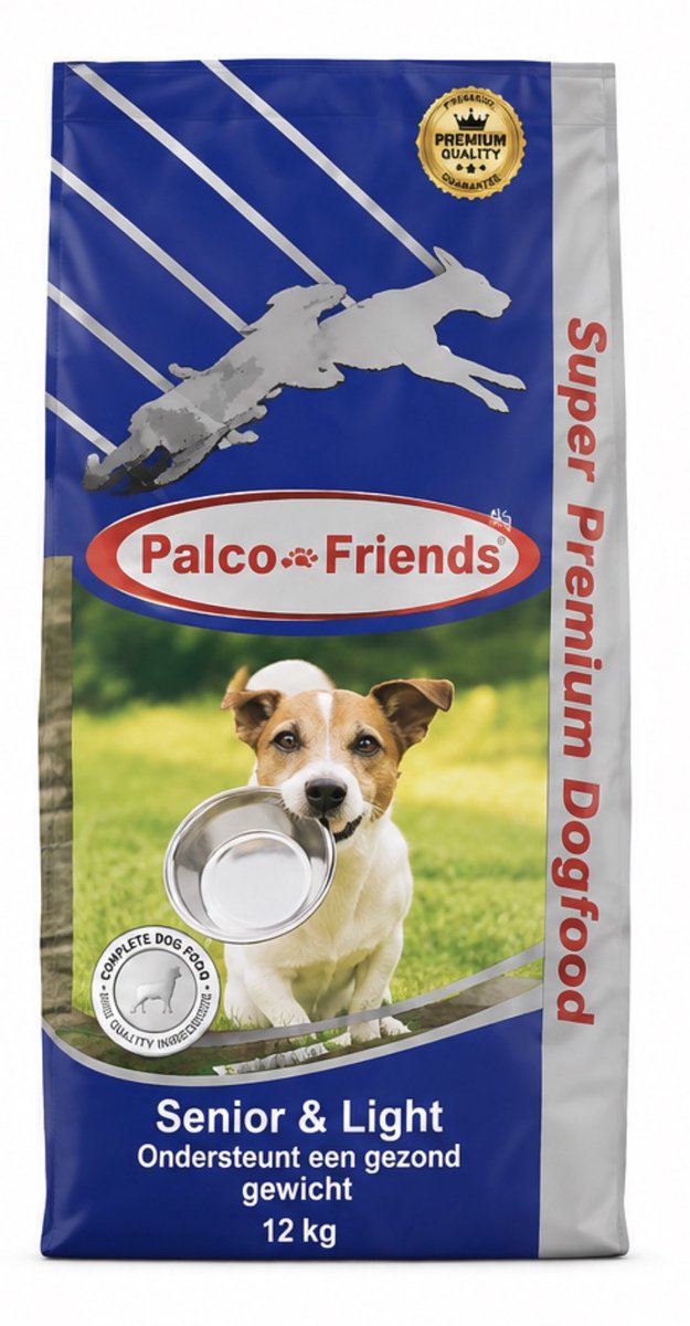 Palco-Friends Senior & Light – hondenvoer – 12 kg