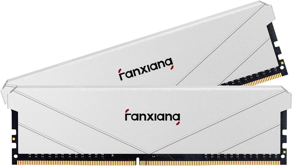 DDR4 RAM 32GB (2x16GB) 3200MT/s - Wit - Hoge efficiëntie - Ideaal voor gamers - ShopVlot