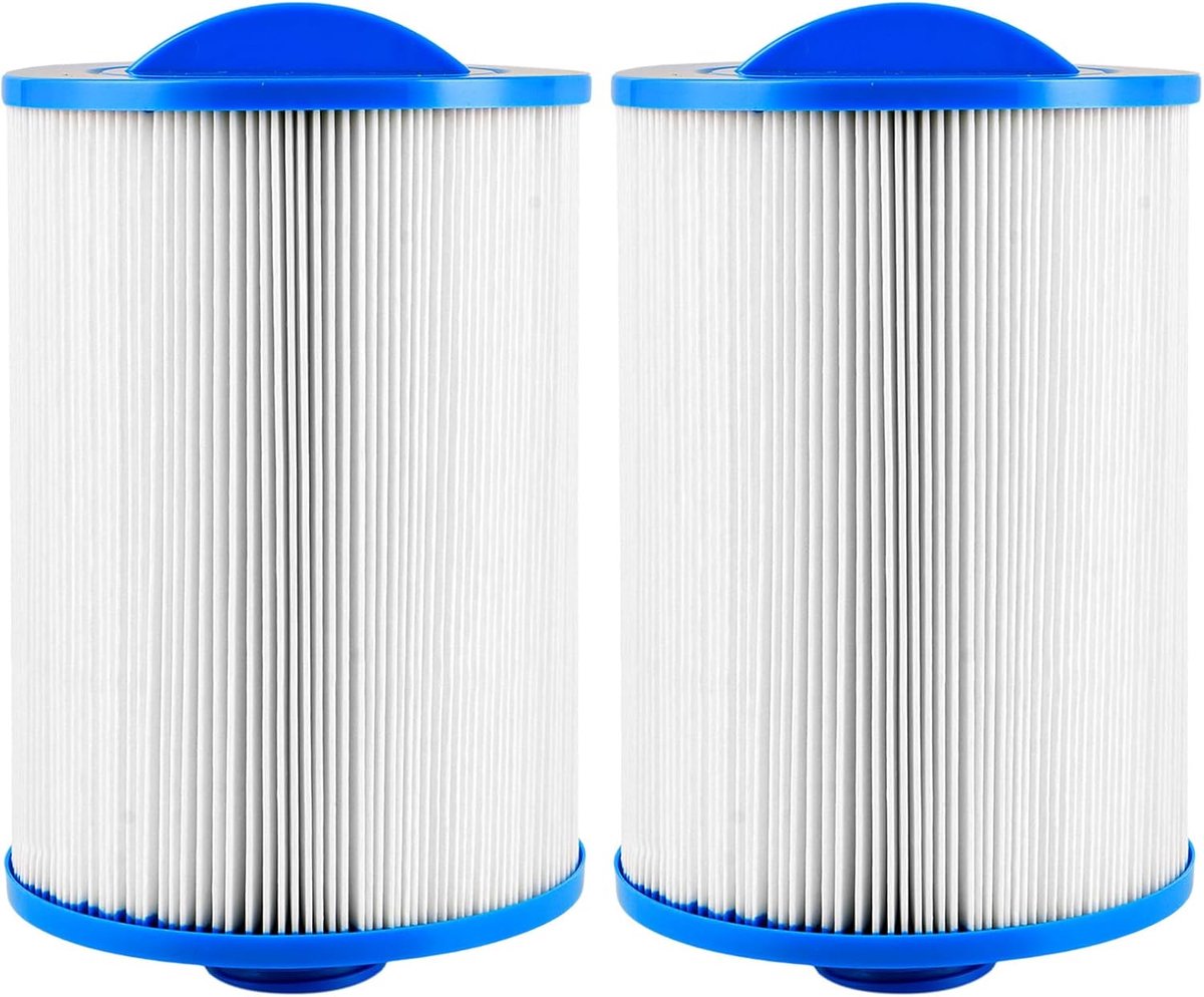 6Pcs Spa Filter Cartridge Whirlpool Filter Replacement for Unicel 6CH-940, Pleatco PWW50P3, PWW50-P3, Filbur FC-0359 - ShopVlot