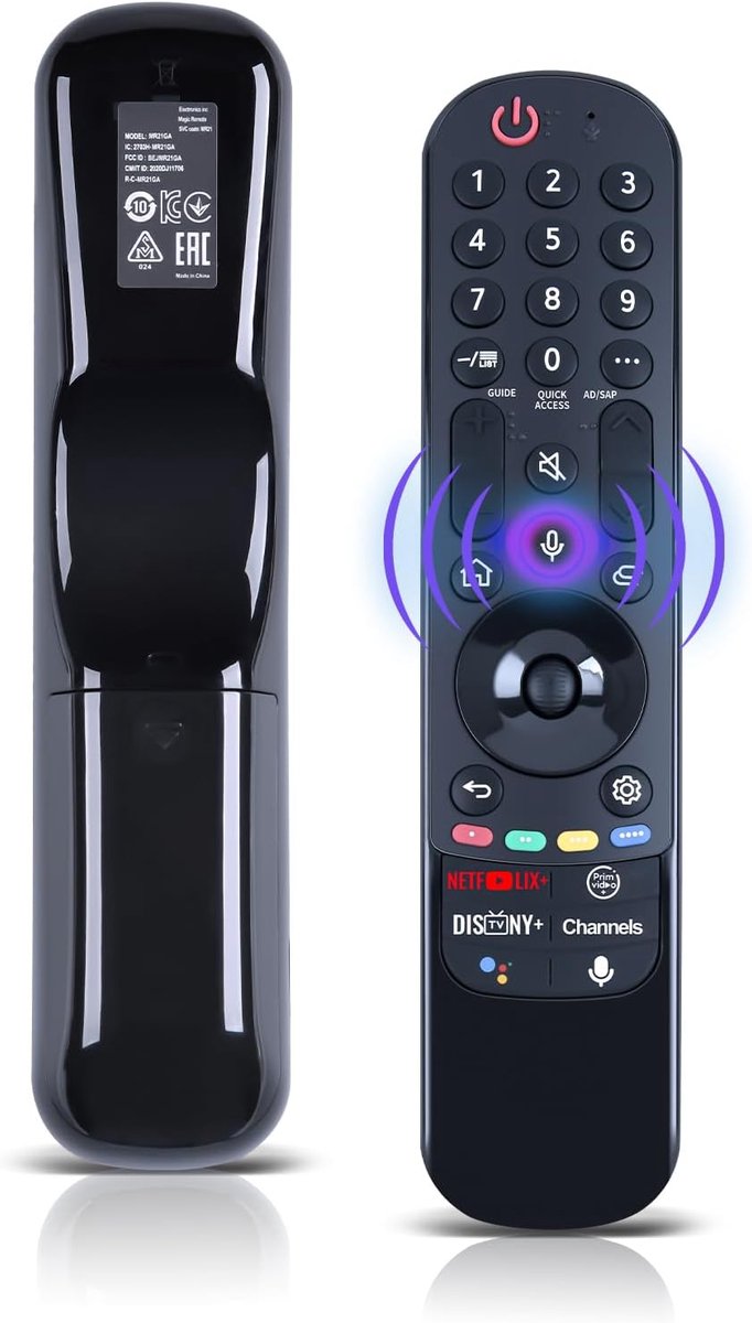 Magic TV Replacement Remote Control Compatible with LG MR21GA MR21GC MR22GA MR22GN MR23GA TV, Compatible with LG OLED - ShopVlot