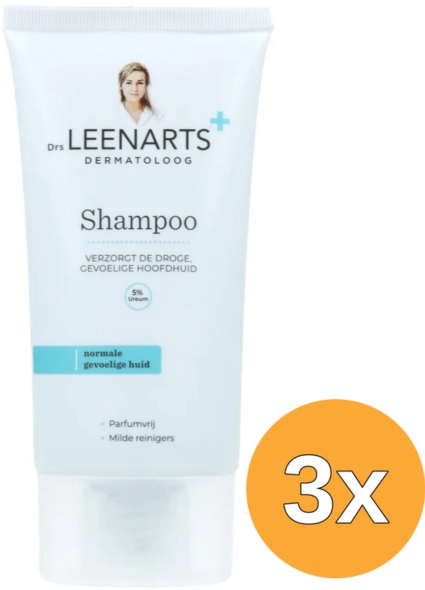3x Drs Leenarts Shampoo (150 ml)