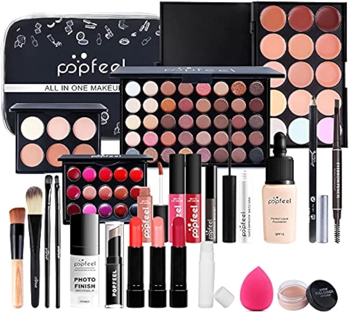 Make-up Set - Multicolor - Geschikt voor Tieners en Meisjes - Hoge Pigmenten en Waterdicht