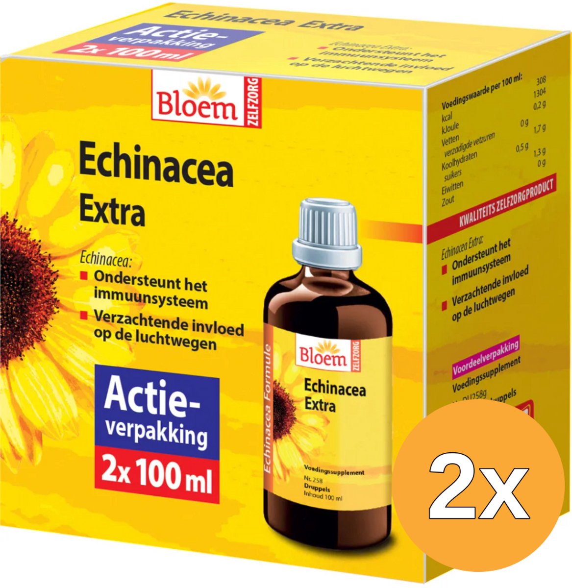 2x Bloem Echinacea Duo 2 x 100ml (200 ml)