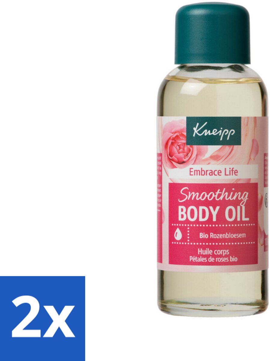 2 x Kneipp - Huidolie - Embrace Life - Anti‑Aging verzorging - 100 ml - Huidolie - Anti-aging - Droge Huid - Rijpere Huid - Verzorging
