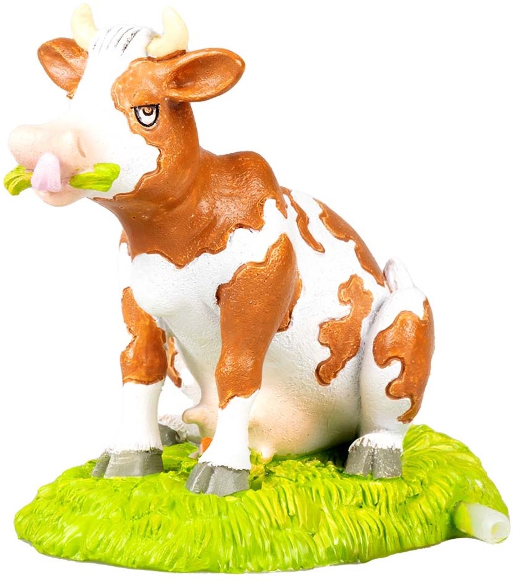 Aqua D'ella Koe Action Air aquarium ornament met luchtaansluiting | bubbel-effect | meerkleurig
