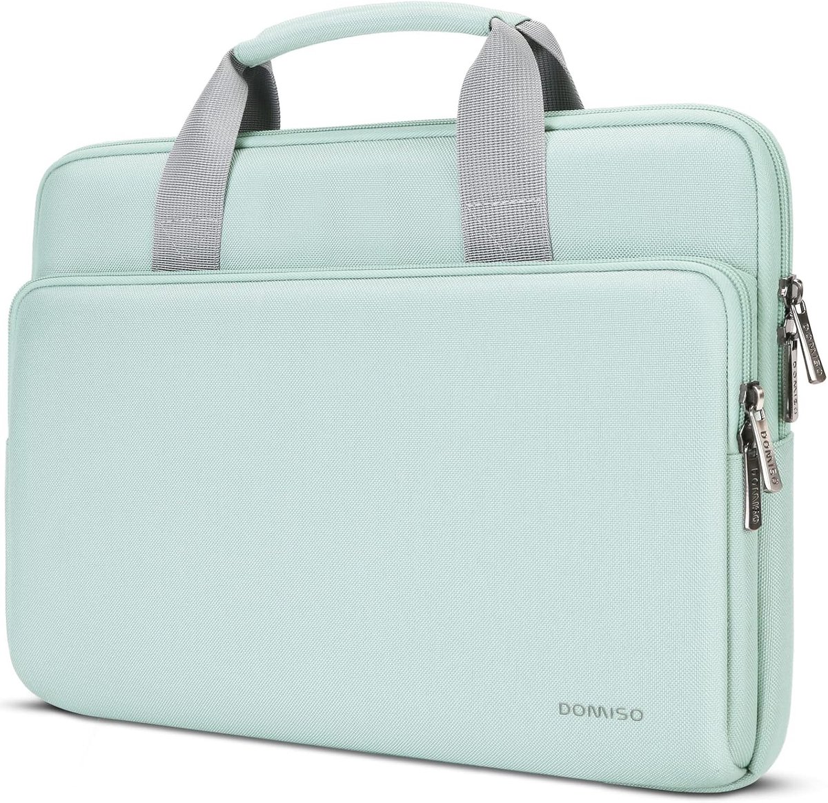 Laptophoes 15,3 inch - Mintgroen - 15,6 inch - Waterafstotende Neopreen Laptophoes - Geschikt voor 15,6 inch laptops