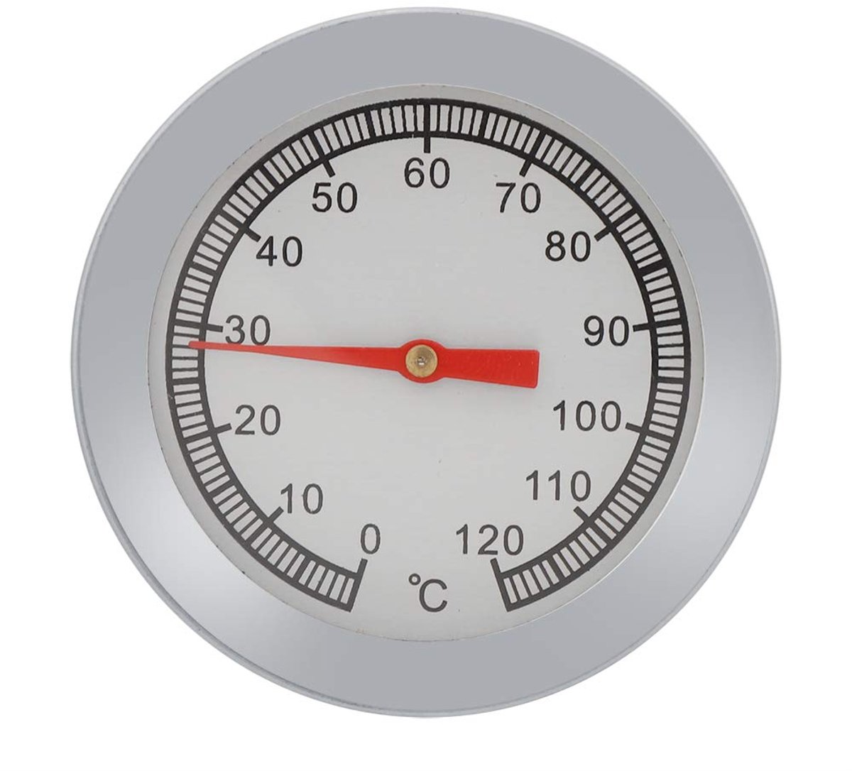 BBQ thermometer - RVS temperatuurmeter - 120℃ maximum - ideaal voor vlees en pizza - ShopVlot