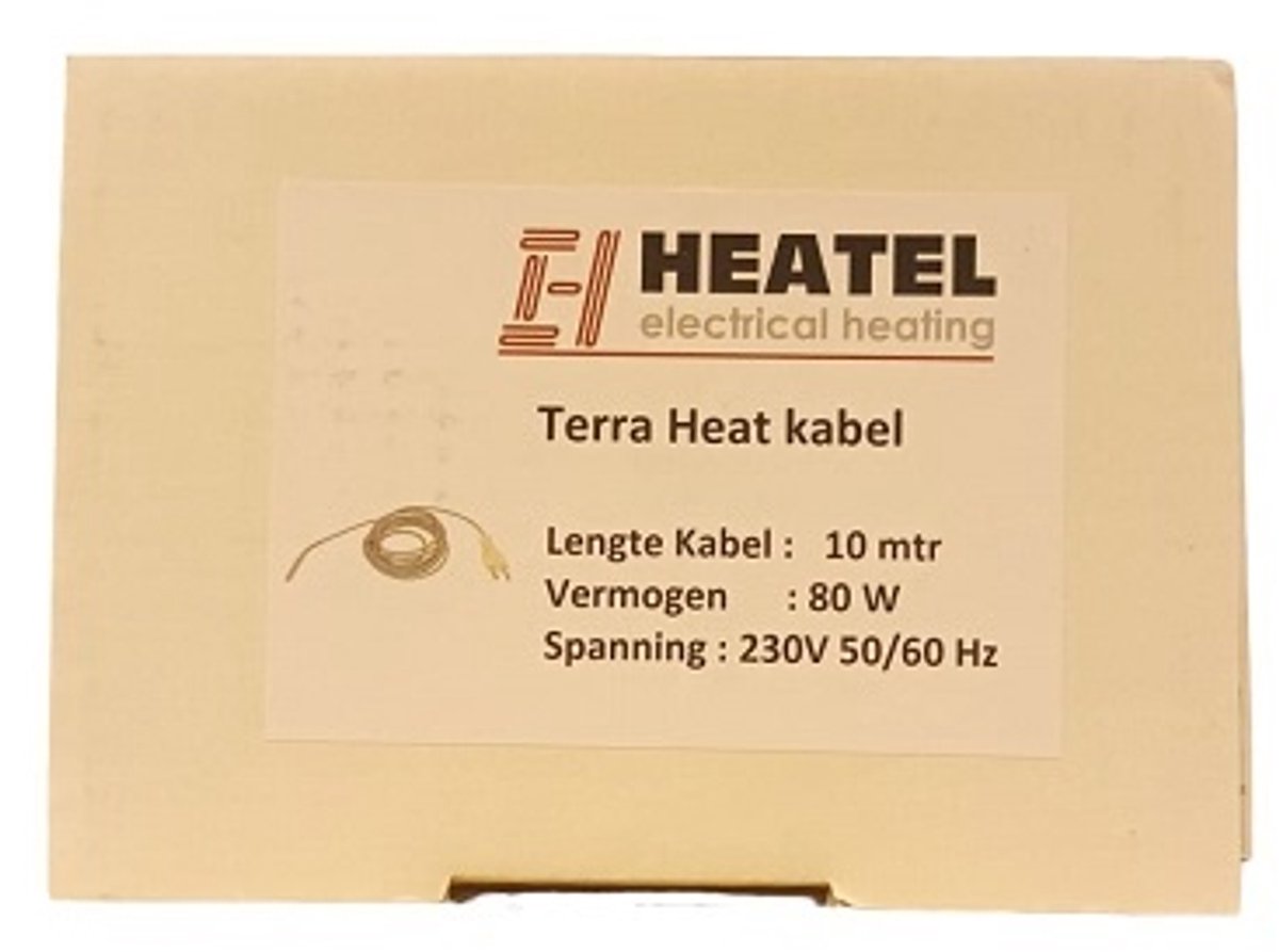Heatel Warmtekabel 10 Meter