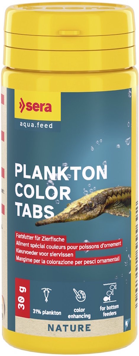 Sera Plankton Color Tabs 50ML