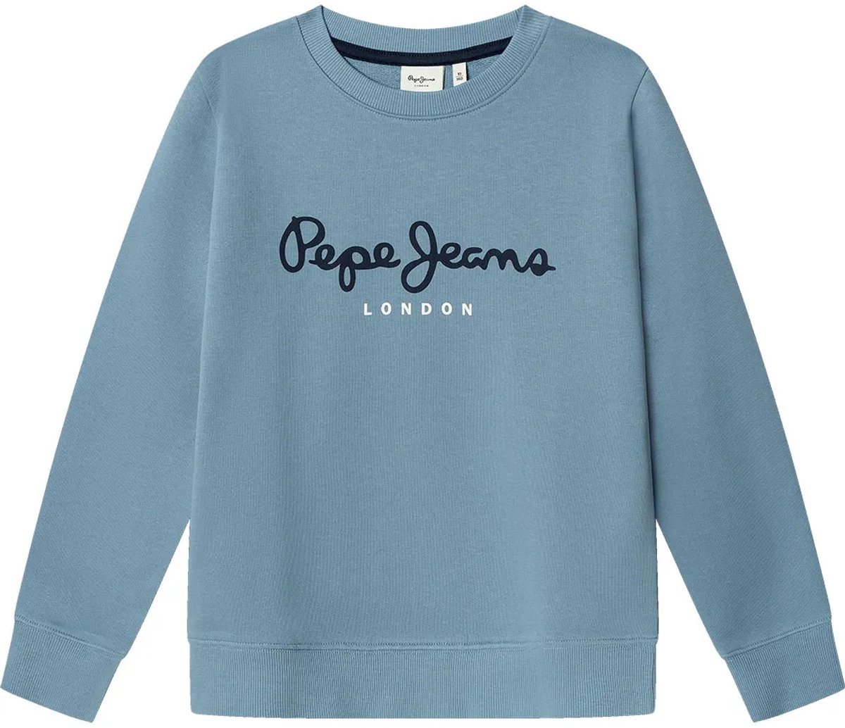 Pepe Jeans Art Sweatshirt Blauw 8 Years Jongen
