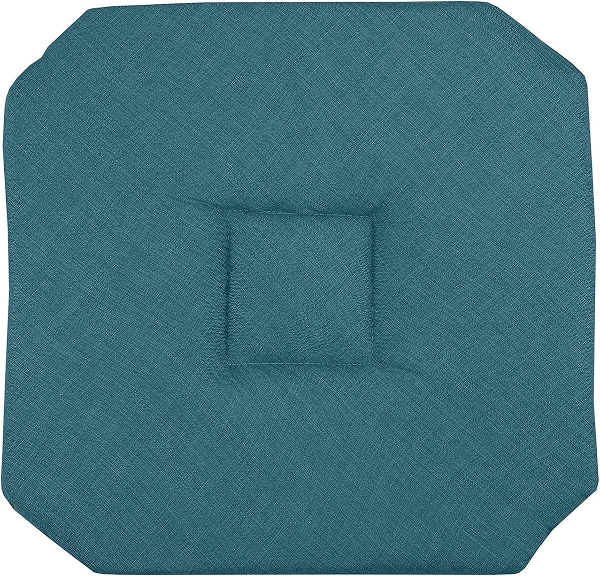 STOF Bea Stoelkussen - 40 x 40 cm - 100% Polyester - Turkoois