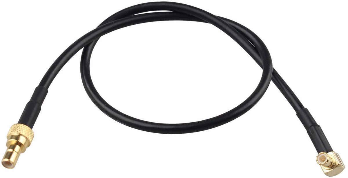 DAB antenne kabel 30 cm - MCX male naar SMB adapter - laag verlies coaxiaal - perfecte signaaloverdracht - ShopVlot